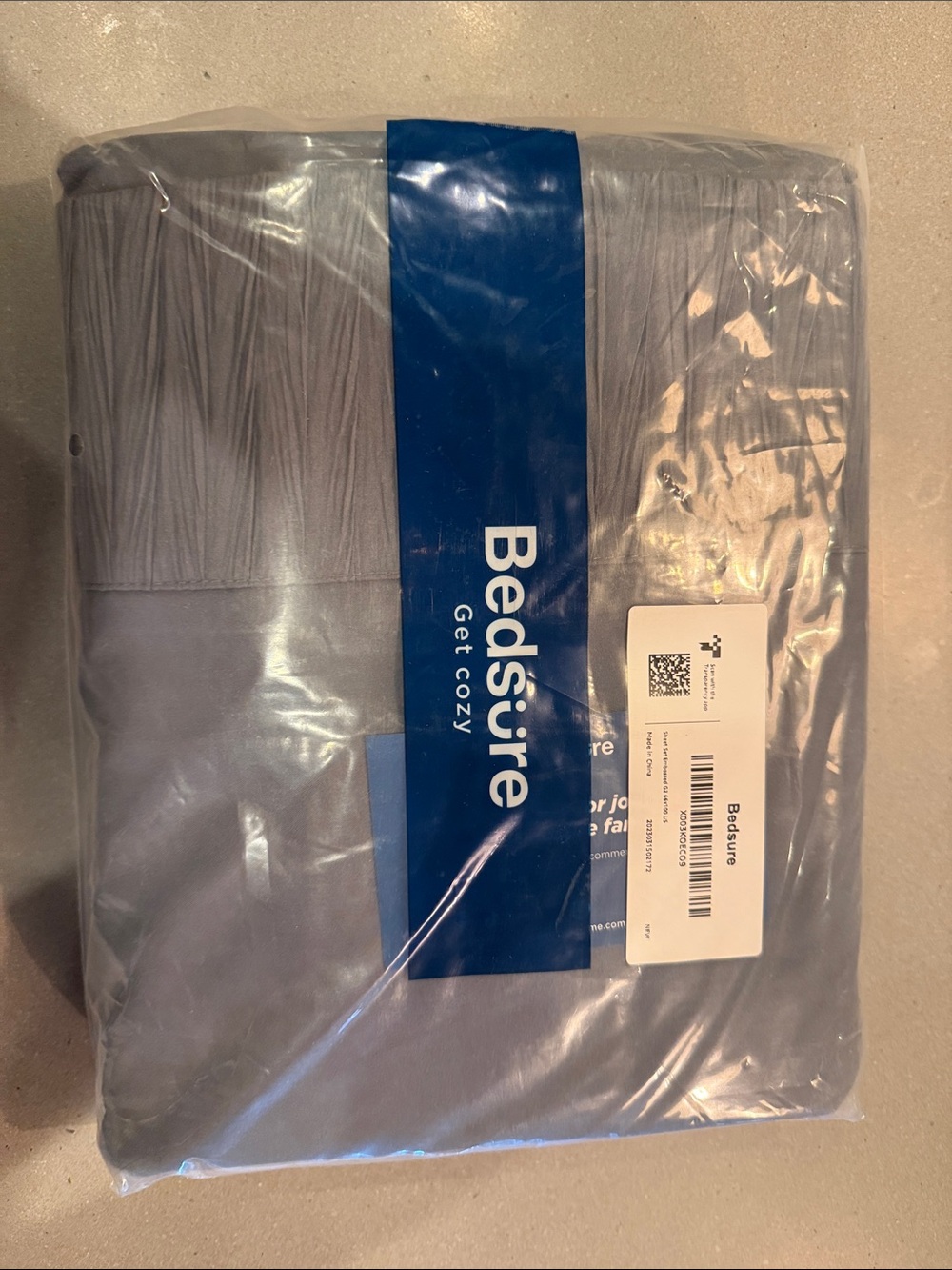 NWT XL TWIN Bedsure Cozy sheet set in Gray